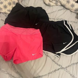 Bundle of 3 Nike TempoCore Running Shorts